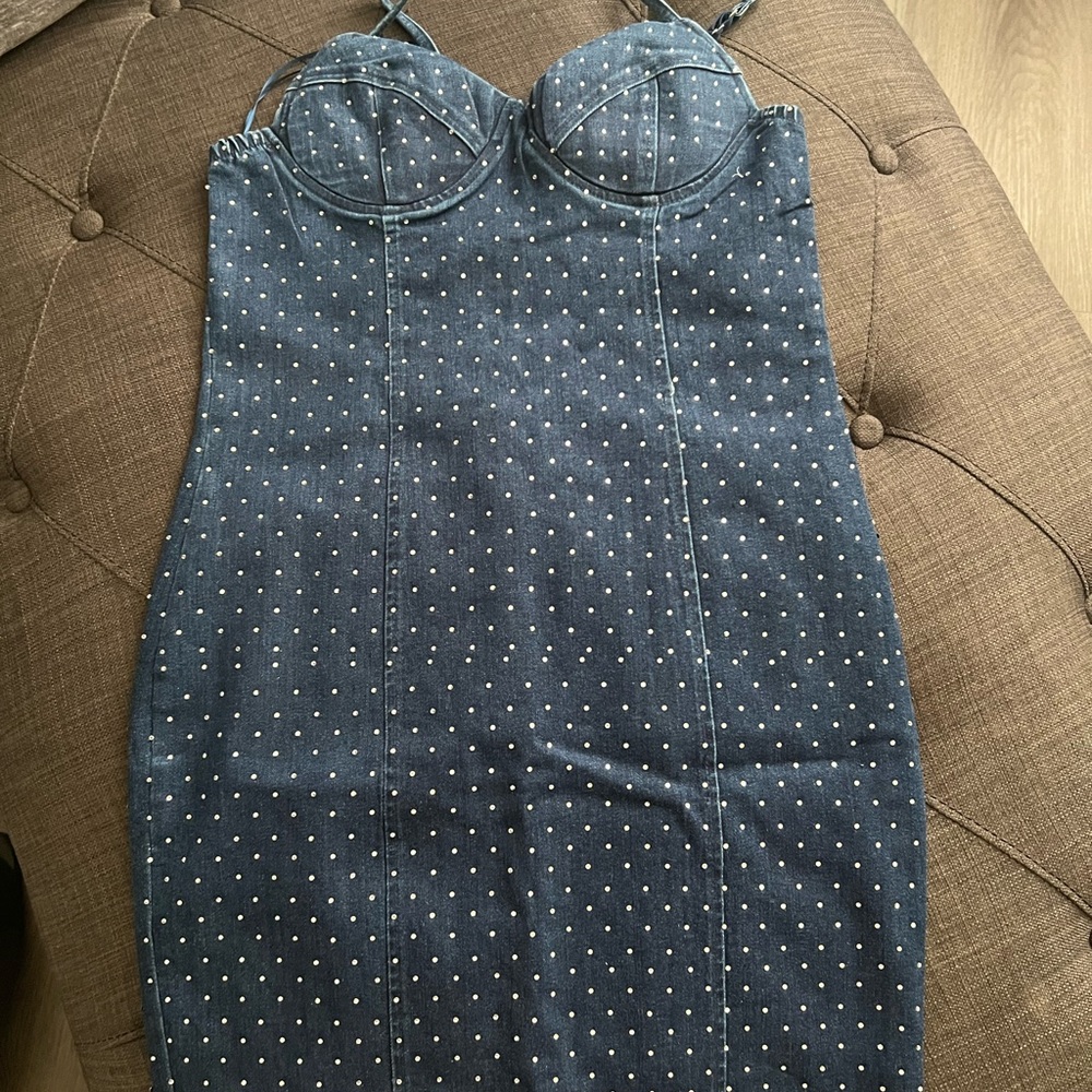 Denim dress